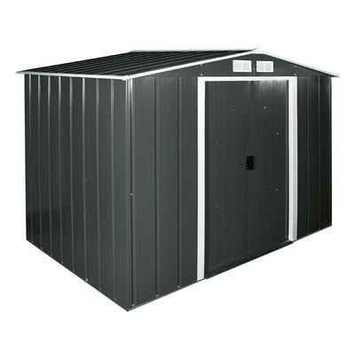tepro Metallgerätehaus Eco anthrazit Geräteschuppen, 261x182,1x191 cm Image