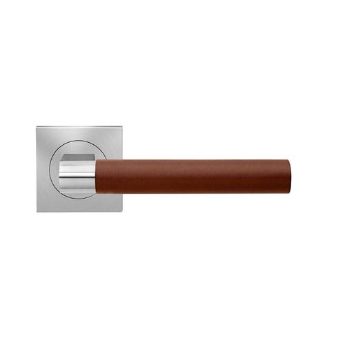 Karcher Türgriff-Garnitur Madeira ER45QLH Edelstahl matt Türklinke, Bad / WC