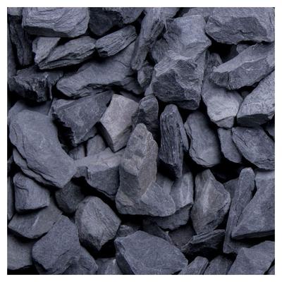 Bruchsteine Canadian Slate Schwarz, 1000 kg (Bigbag), 10-20 mm