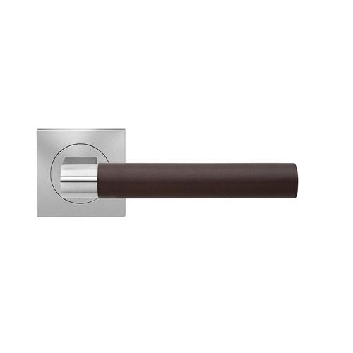 Karcher Türgriff-Garnitur Madeira ER45QLD Edelstahl matt Türklinke, Buntbart