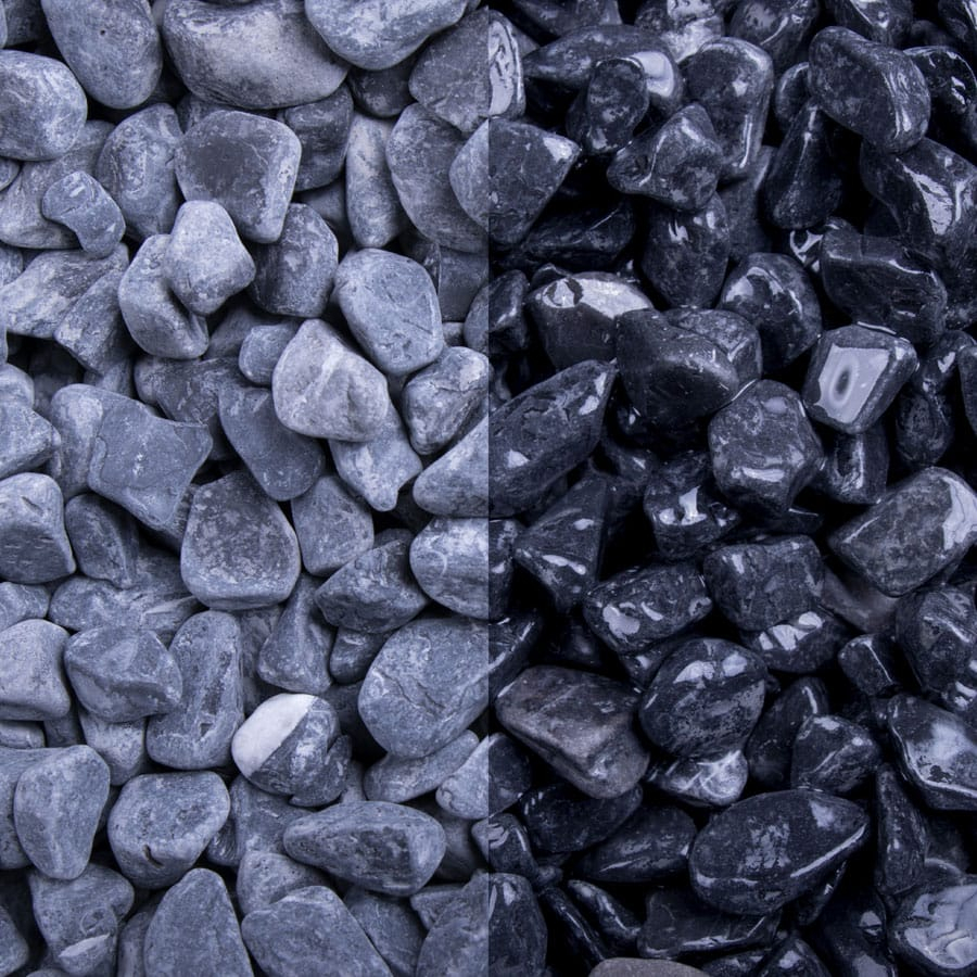 Ziersplitt Nero Ebano getrommelt, 1000 kg (Bigbag), 7-15 mm Image