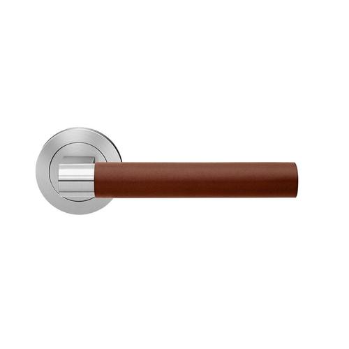 Karcher Türgriff-Garnitur Madeira ER45LH Edelstahl matt Türklinke Türgriff, Bad / WC