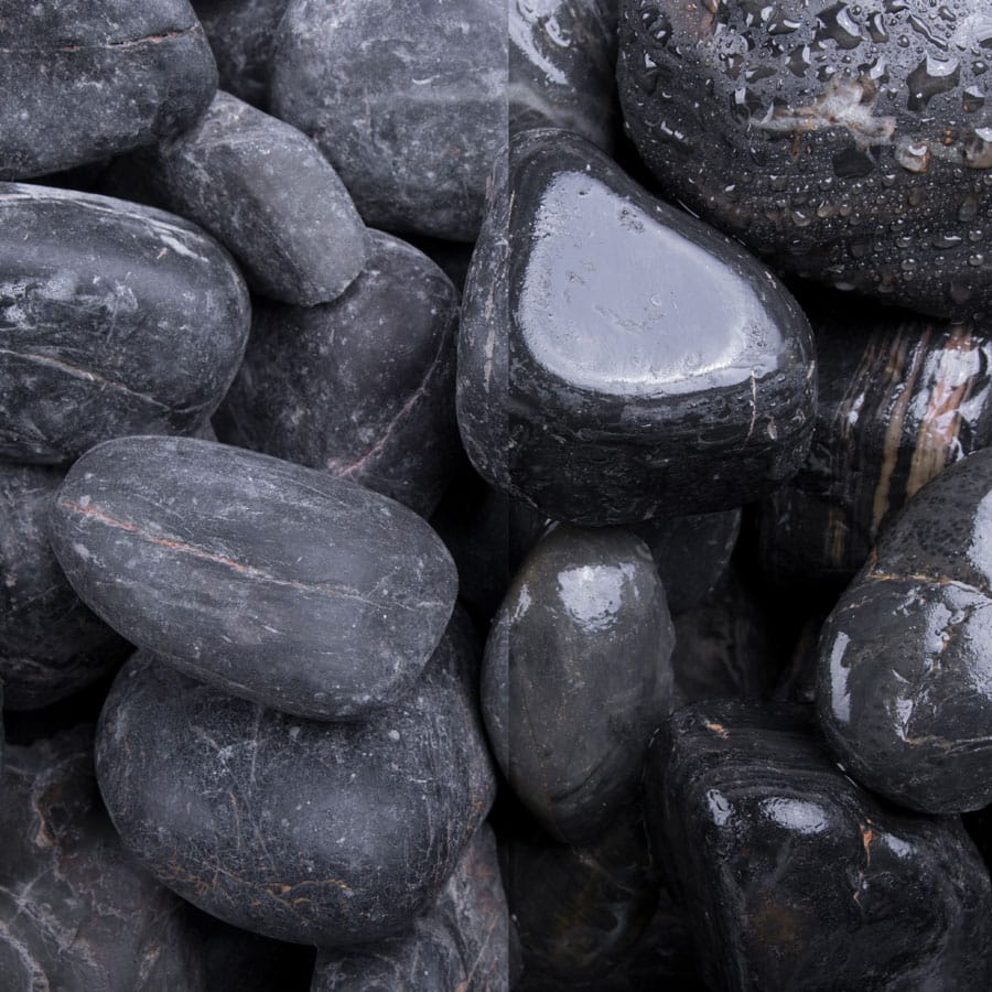 Zierkies Glanzkies Schwarz, 250 kg (Bigbag), 35-60 mm Image