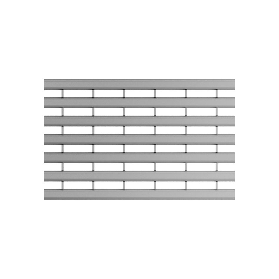 ACO Profiline Längsprofilrost verzinkt Baubreite 130 mm, 0,5 m Image
