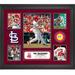 Paul Goldschmidt St. Louis Cardinals Framed 5-Photo Collage with Piece of Game-Used Ball