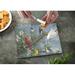 CounterArt Tempered Glass Beautiful Songbirds Saver Cutting Board Glass | 0.13 H x 8 W in | Wayfair 22-01279