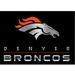 Denver Broncos Imperial 3'10'' x 5'4'' Chrome Rug