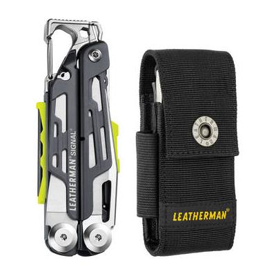 Leatherman Signal Multi-Tool with Black Nylon Sheath (Gray, Box) 832735