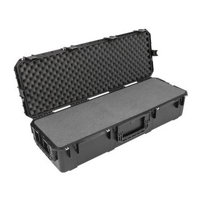 SKB iSeries 4414-10 Waterproof Utility Case with Wheels (Black, Layered Foam) 3I-4414-10BL