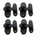 The Renovators Supply Inc. Slide Cabinet Latch Metal in Black | 3.25 H x 2 W x 1.25 D in | Wayfair 25773