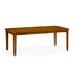 Casually Country Extendable Solid Wood Dining Table Wood in Brown Jonathan Charles Fine Furniture | 30 H in | Wayfair 491099-60L-CFW