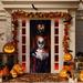 The Holiday Aisle® Queen of Death Door Mural Metal in Black | 80 H x 32 W in | Wayfair 27FE6628306040D8A73ED6481FE45002