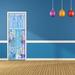 The Holiday Aisle® Baby Door Mural Metal in Blue | 80 H x 32 W in | Wayfair 522D455049E44345B8243DF640576902