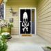 The Holiday Aisle® Skull & Crossbones Door Mural Polyester in White | 96 H x 36 W in | Wayfair 6644FEDDB60A481B930ABEA7E7BDE378