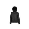 Bosideng Women's Lightweight Hooded Puffer Down Jacket, Black, 14