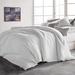 DKNY Refresh Geometric Cotton Duvet Cover Cotton in White | Full/Queen Duvet Cover | Wayfair RFD001009DVG