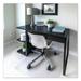 Deflect-O Medium Pile Carpet Straight Rectangular Chair Mat in Black | 45 W x 53 D in | Wayfair CM14242COM
