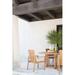 Summer Classics Lakeshore Outdoor Dining Table Wood in Brown | 30.75 H x 72 W x 72 D in | Wayfair 282227