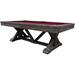 Playcraft Brazos River Weathered 8' Slate Pool Table w/ Professional Installation Included Solid Wood in Red/Black | 32.5 H x 101 W in | Wayfair
