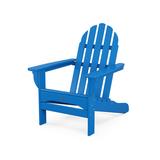 Trex Outdoor Cape Cod Adirondack Chair in Blue | 35.25 H x 27.88 W x 32.5 D in | Wayfair TXAD4031PB