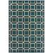 Blue/Brown 118 x 0.12 in Area Rug - Lark Manor™ Izola Geometric Blue/Gray Indoor/Outdoor Area Rug Polypropylene | 118 W x 0.12 D in | Wayfair