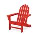 Trex Outdoor Cape Cod Adirondack Chair in Red | 35.25 H x 27.88 W x 32.5 D in | Wayfair TXAD4031SR