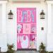 The Holiday Aisle® It's a Baby Girl Door Mural Polyester in White | 80 H x 36 W in | Wayfair A7FC7986A688481E9CE3C8926508DA04