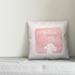 Isabelle & Max™ Cockerham I Believe in Me Indoor/Outdoor Throw Pillow Polyester/Polyfill | 18 H x 18 W x 1.5 D in | Wayfair