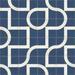 Tesselle Geometricks 8" x 8" Cement Patterned/Concrete Look Wall & Floor Tile Cement in Blue | 8 H x 8 W in | Wayfair 91122