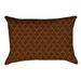 Latitude Run® Avicia Lumbar Pillow Leather/Suede in Orange | 14 H x 20 W x 3 D in | Wayfair 59D9D03269AF4679BB0A91823BC8830B