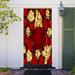 The Holiday Aisle® Roses Everywhere Door Mural Metal in Red | 80 H x 32 W in | Wayfair FDC460A871F54EF987CA4A972184594F