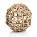 Highland Dunes Hamrick Water Hyacinth Twisted Fill Decorative Ball in Brown | 4.75 H x 4.75 W x 4.75 D in | Wayfair