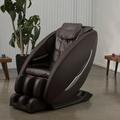 Inner Balance Wellness Faux Leather Power Reclining Heated Massage Chair w/ Ottoman Faux Leather | 46 H x 31.5 W x 57 D in | Wayfair IMR0047-31NA