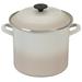 Le Creuset Enamel on Steel Stockpot w/ Lid Carbon Steel in White | 10 H x 12.5 W in | Wayfair 56000860716341