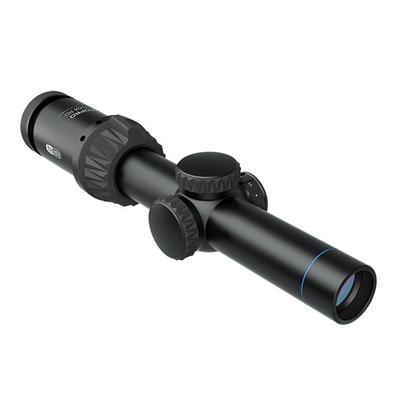 Meopta Optika6 Rifle Scope 1-6x24mm 30mm Tube First Focal Plane RD .223 Reticle Matte Black Anodized 653556