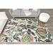 Black/Green 96 W in Area Rug - House of Hampton® Valentina Floral May Flowers Area Rug Polypropylene | Wayfair 5645A78F16B64BD3A22D2BA96A0C02B8