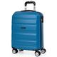 ITACA - Handgepäck Koffer Trolley - Reisekoffer Mit Rollen und Reisekoffer Hartschalenkoffer für Vielreisende T71650, Blau