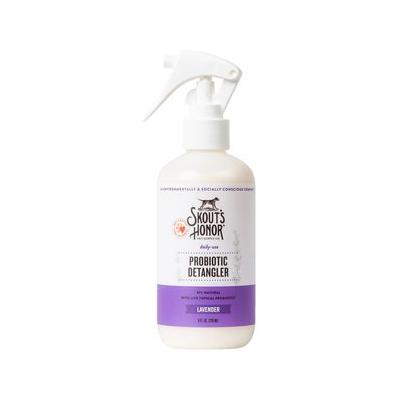 Skout's Honor Probiotic Lavender Dog Detangler, 8-oz spray