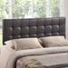 Lily King Vinyl Headboard MOD-5145-BRN