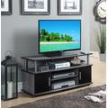 Designs2Go Monterey TV Stand in Weathered Gray / Black - Convenience Concepts 151401WGY