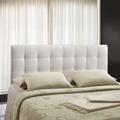 Lily King Vinyl Headboard MOD-5145-WHI