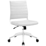 Jive Armless Mid Back Office Chair EEI-1525-WHI