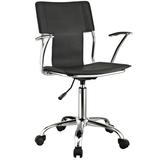 Studio Office Chair - East End Imports EEI-198-BLK