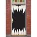 The Holiday Aisle® Halloween Scary Teeth Door Mural Plastic in Black/White | 80 H x 36 W x 1 D in | Wayfair DC9C0AA4E3274A8CBED90FDFF48E06B8