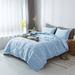 Dakota Fields Spinella Reversible Comforter Set Down/Microfiber in Blue/White | Twin Comforter + 1 Sham | Wayfair 8B1A32BB31EB4989AC51D07D07CDD518