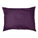 Tucker Murphy Pet™ Byrge Hexagonal Lattice Dog Pillow/Classic Polyester in Black/Indigo | 9.5 H x 28 W x 18 D in | Wayfair