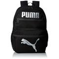 PUMA Kids' Evercat Meridian Backpack, Black/Silver, One Size