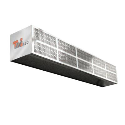 Curtron S-LP-108-2-VS-EH 108" Commercial Low Profile Air Curtain with Electric Heater - 208V, 1 Phase