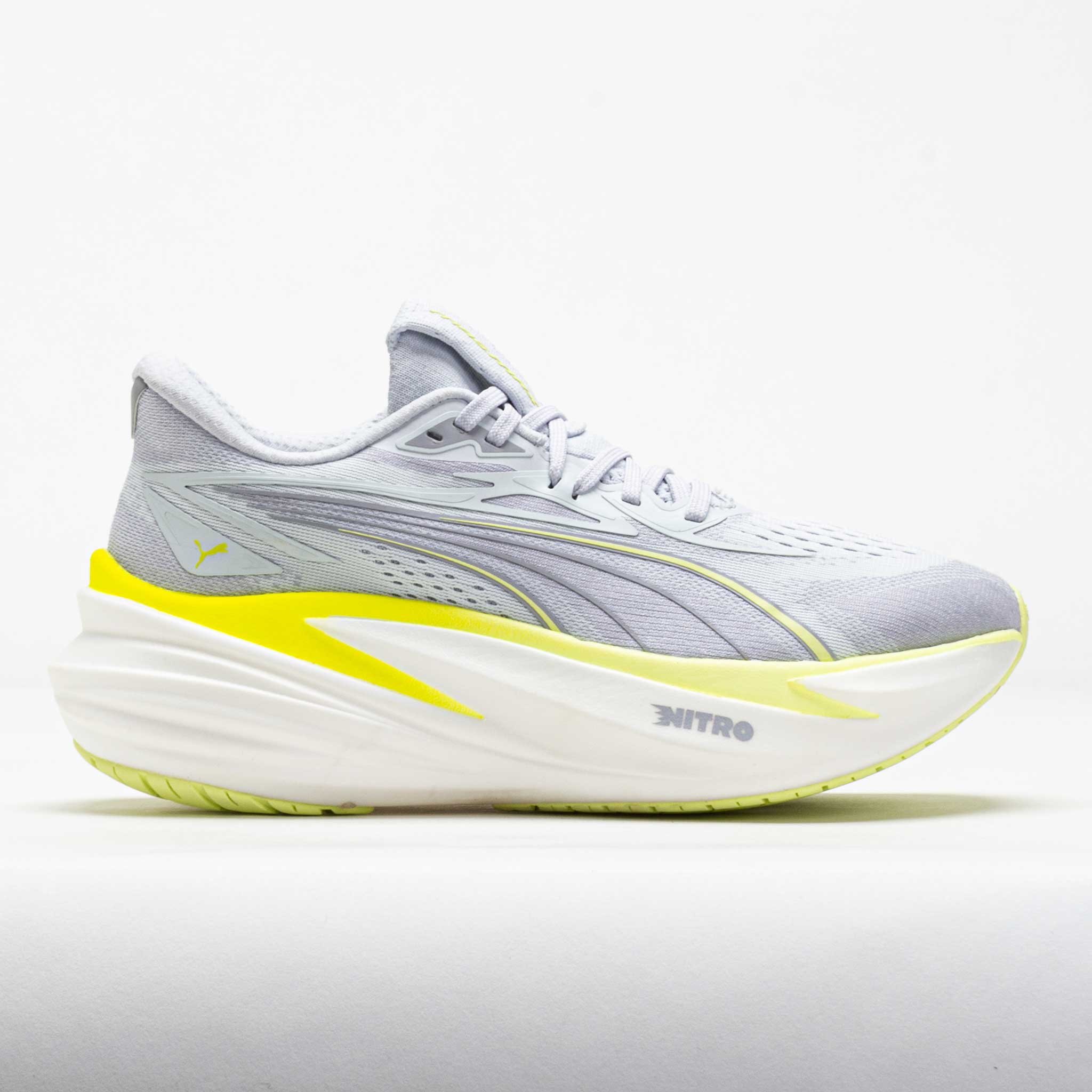 Puma MagMax NITRO 2 Women's Running Shoes Silver Mist/Apple Spritz