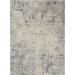 Nourison Rustic Textures RUS07 Slate Blue and Ivory 9'x13' Oversized Rug - Nourison RUS07